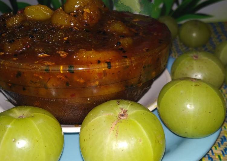 Recipe of Perfect Gooseberry ki Launji