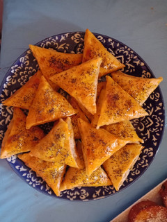 صورة لوصفة بريوات مالحين بحشوة لذيذة😋