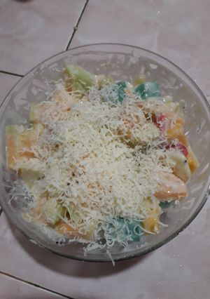 Foto resep Salad buah dan jelly tanpa yogurth