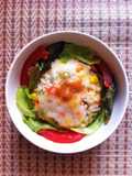 ข้าวบาร์เล่ย์อบแซลมอลบด