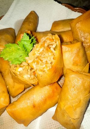 Foto resep Lumpia Dora (inDomie telOr oRak Arik)😁