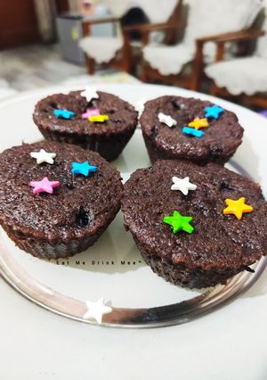 A picture of Bourbon Biscuits Muffins (in Kadhai).