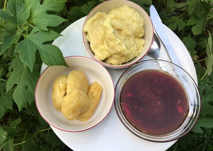 Yuk intip, Bagaimana cara bikin Pempek Terigu Bawang Putih Telur  istimewa