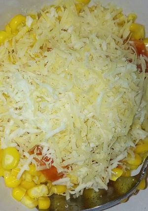 Foto resep Jasuke "jagung-susu-keju" ala rumahan