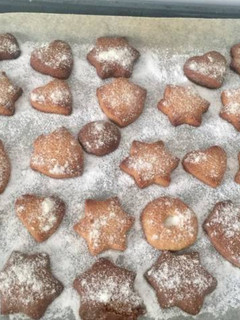 Una foto de Polvorones sin gluten con aceite de oliva