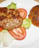 Hamburguesas de cerdo con sabor a longaniza