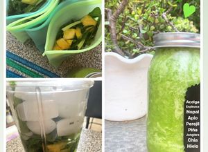 Una foto de Green Smoothie PacksJugo Verde DETOX