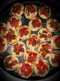 Pizzetitas Navideñas (Caprese)