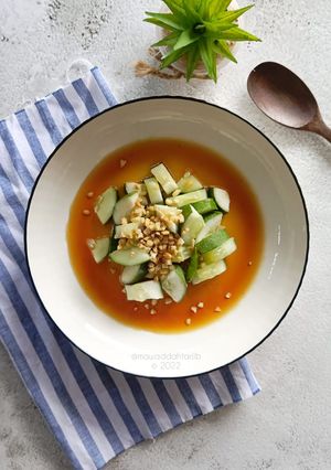 Foto resep Rujak Timun simple