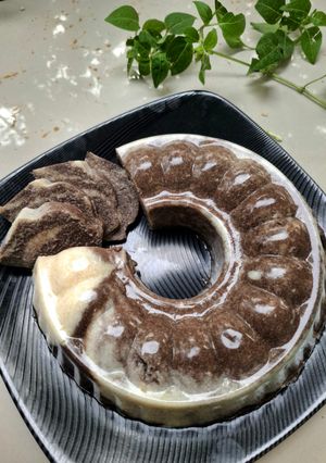 Foto resep Puding Cokelat Roti Tawar