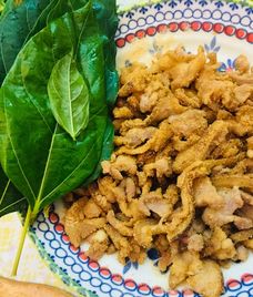 heo rừng xào lăn