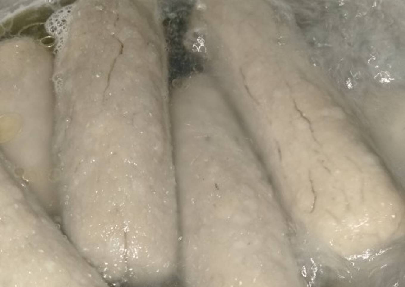 Pempek lenjer ikan sarden