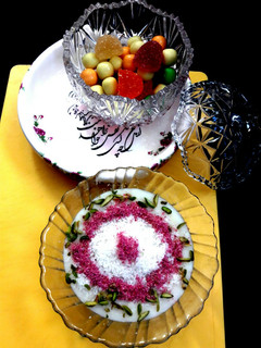 عکسی از دستور فرنی نارگیلی