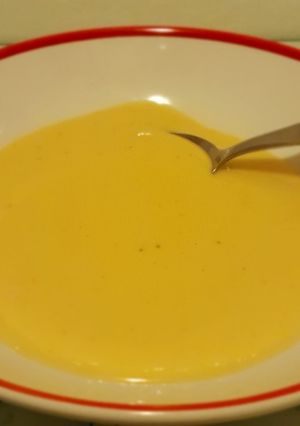 Sült fokhagymás burgonyakrémleves recept fotója