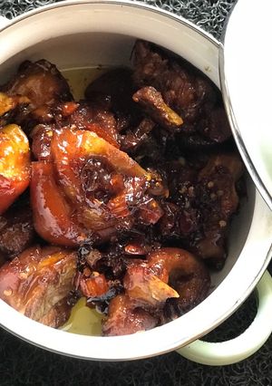 Foto resep Babi kecap manis pedas