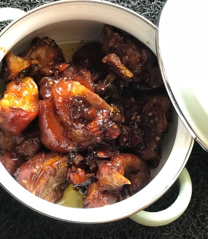Foto resep Babi kecap manis pedas