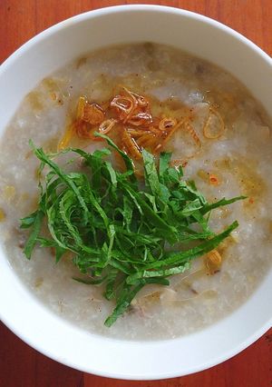 Hình của món Cháo Nghêu.