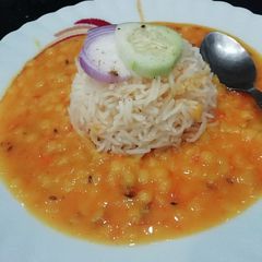 A picture of Spicy Dal bhat.