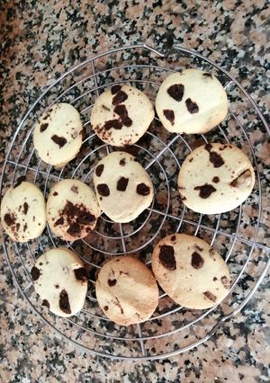 Foto principal de Galletas de mantequilla con trocitos de chocolate