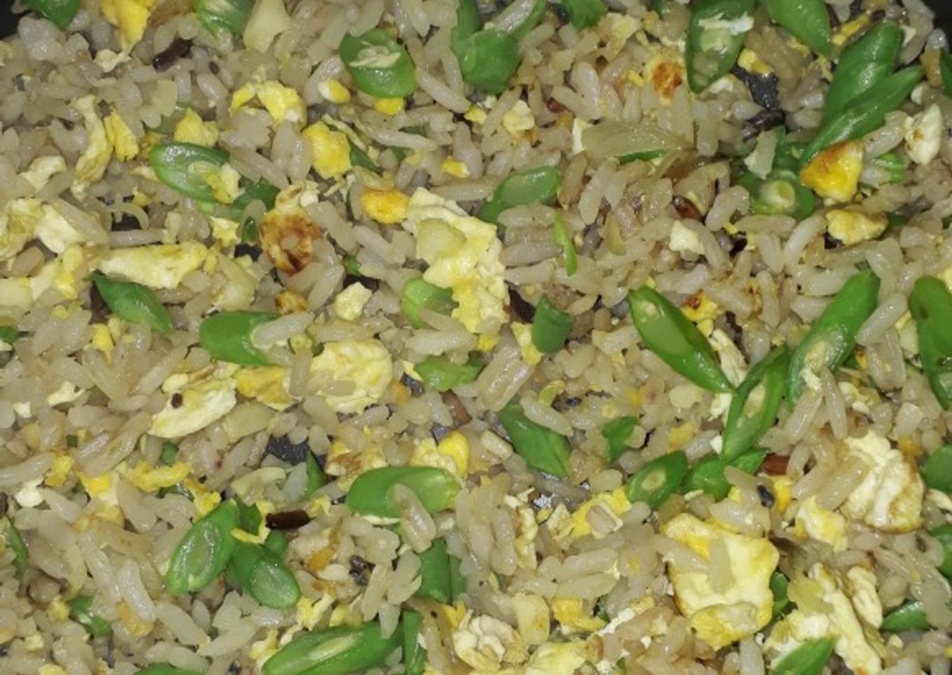 Nasi Goreng Putih Sederhana