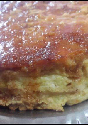Una foto de Budín de pan jugoso 😋