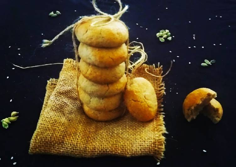 Buckwheat Cardamom Cookies