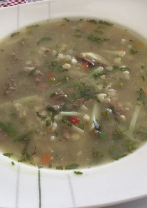 Una foto de Sopa boliviana (Chairo)