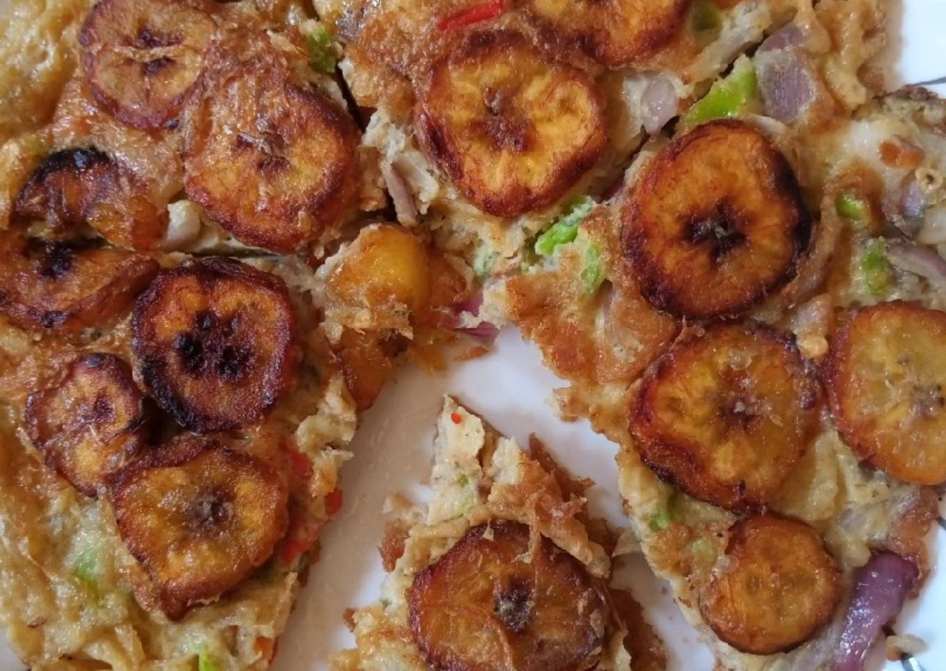 Plantain and Egg frittata