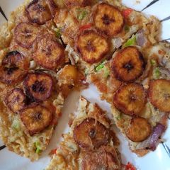 A picture of Plantain and Egg frittata.