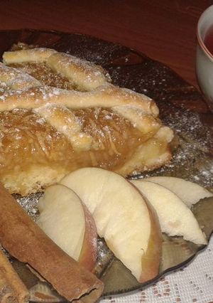 Egyszerű almás pite recept fotója