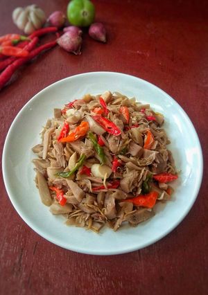 Foto resep Tumis Nangka Muda Teri