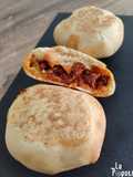 Buns chorizo, oignon, cheddar