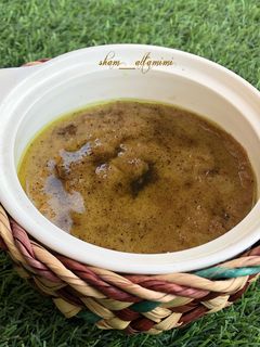 صورة لوصفة عصيدة التمر المحلى