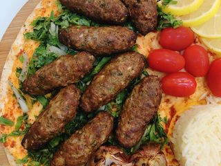 كفتة (كباب اللحم) بالقلايه الهوائيه