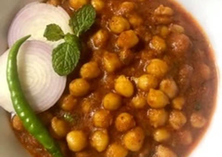 Steps to Prepare Super Quick Homemade Chana Masala Recipe