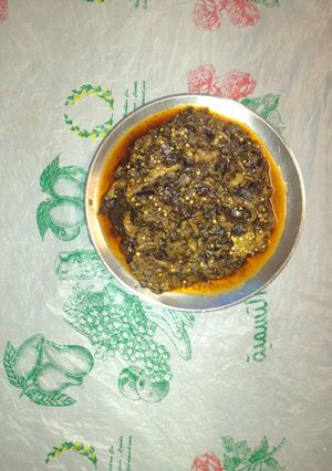 عکسی از دستور بادمجان کبابی با پوست