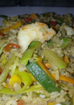 Una foto de Wok lo más saludable posible