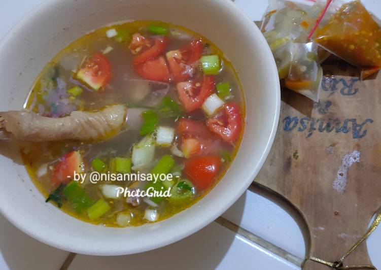 Resep Sop Ayam Kampung Pak Min Klaten (Tanpa MSG) Anti Gagal