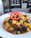 Guiso de bofe de res👍🇵🇪