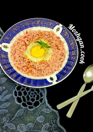 عکسی از دستور هش براون 😋😍 صبحانه انگلیسی
