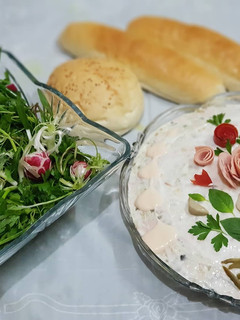 عکسی از دستور سالاد الویه