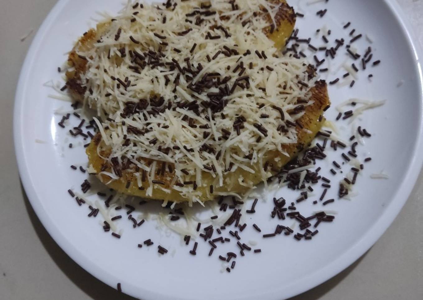 Pisang Panggang Coklat Keju