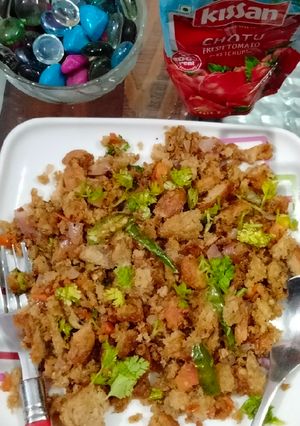 कुरकुरा ब्रेड पोहा(kurkura bread poha recipe in hindi) रेसिपी मुख्य फोटो