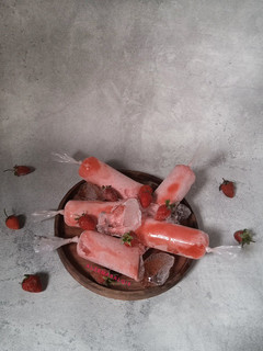 Foto resep 312.Es Lilin Strawberry Yoghurt