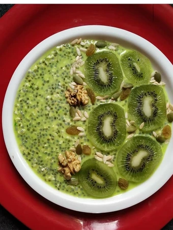 Recipe Green chia pudding the Delicious Perfect