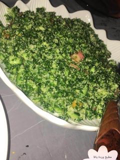 صورة لوصفة التبولة