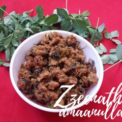 A picture of Hyderabadi Kheema Methi.