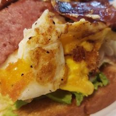 A picture of Cali Food Truck Breakfast Sandwich.