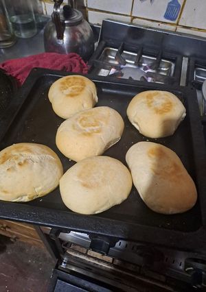 Una foto de Pan casero simple
