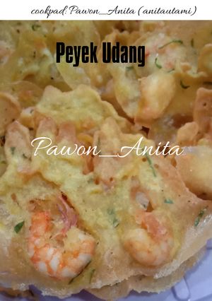 Foto resep Peyek Udang